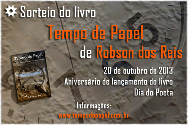 Sorteio Livro Tempo de Papel