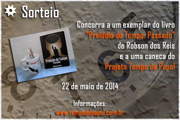 Sorteio: Livro Prelúdio do Tempo